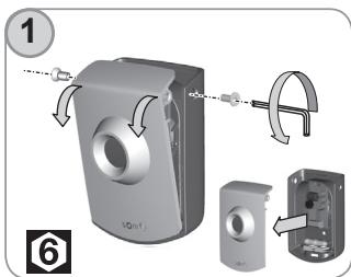 SOMFY SGA 6000 INTEGRAL PLUS - - Installation et câblage des cellules - 1