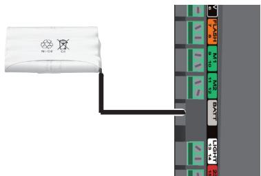 SOMFY SGA 6000 INTEGRAL PLUS - - Câblage et mise en place de la batterie - 1