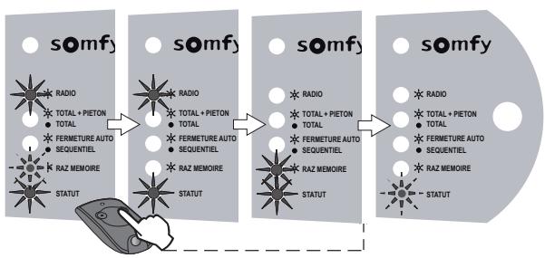 SOMFY SGA 6000 INTEGRAL PLUS - Suppression des télécommandes et de tous les réglages - 3