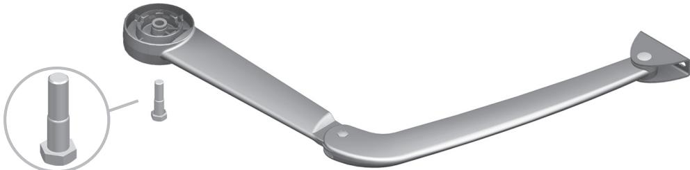 SOMFY SGA 6000 INTEGRAL PLUS - Montage des bras sur les moteurs. - 3