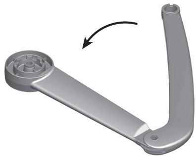 SOMFY SGA 6000 INTEGRAL PLUS - Repliez les deux bras de sorte que les rainures internes soient alignées. - 1