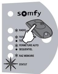 SOMFY SGA 6000 INTEGRAL PLUS - Suppression des télécommandes et de tous les réglages - 1