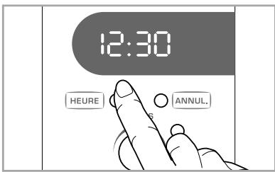 ROWENTA TU 380 - Mise à l'heure de l'horloge - 3