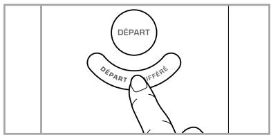 ROWENTA TU 380 - La fonction “départ différé”\* - 2