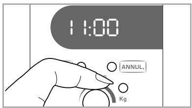 ROWENTA TU 380 - Pour différer le départ de la cuisson : - 1
