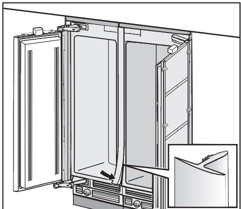 MIELE K 1911 VI - Connexion des apparils - 4
