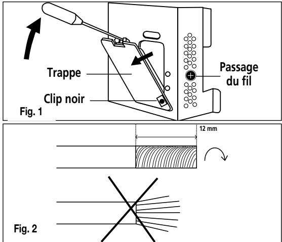 VEDETTE 69KPA - Attention! SUIVEZ attentivement les instructions suivantes AFIN d'assurer un BON raccordement. un mauvais branchement peut AMENER des risques d'échauffement dangereux au niveau de votre cable. - 1