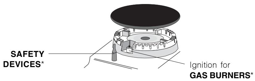 INDESIT PIM740AS - Adapting to different types of gas - 8