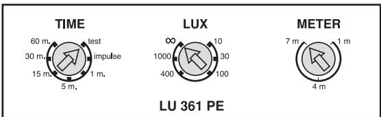 THEBEN LU361PE2 - LUX, METER, TIME knob - 2