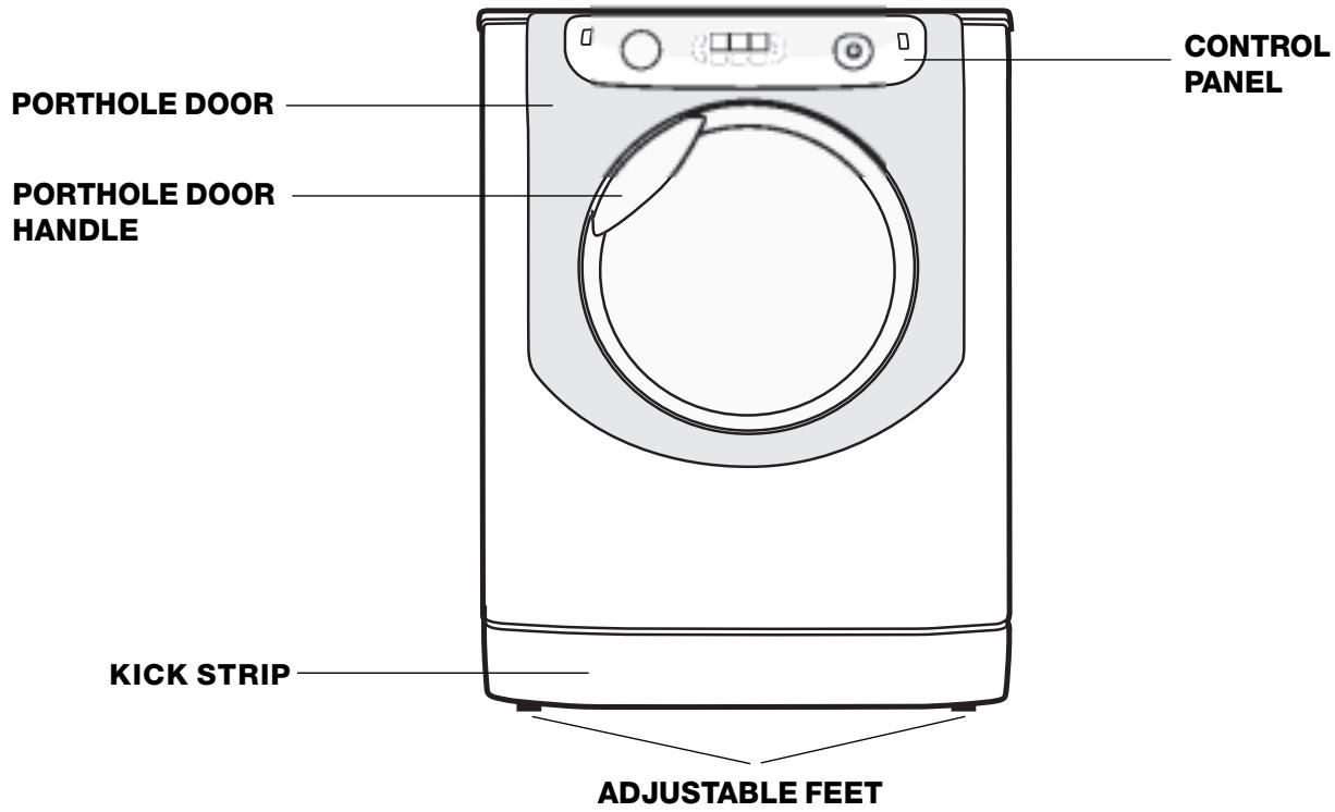 HOTPOINT AQ8F 49 U - Description of the machine - 1