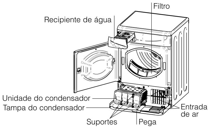 HOTPOINT AS 70 C - Verificar o tambor depois de cada ciclo - 1