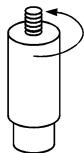 HOTPOINT CP 649 MT.2 - Changing the oven lightbulb - 4