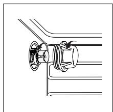 HOTPOINT CP 649 MT.2 - Changing the oven lightbulb - 1