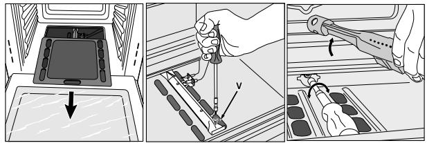 HOTPOINT CP 649 MT.2 - Faites très attention aux câbles des bougies et aux tuyaux des thermocouples. - 1