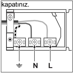 HOTPOINT CP 649 MT.2 - Terminal kutusunu acma: - 2