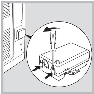 HOTPOINT HC63ILMPA1 - Elektrische aansluiting Monteren voedingskabel - 1