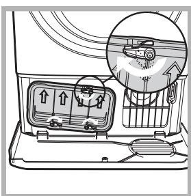 HOTPOINT AQC9CF7 T1 - Condenser unit - You must clean the fluff from the condenser every month! - 4