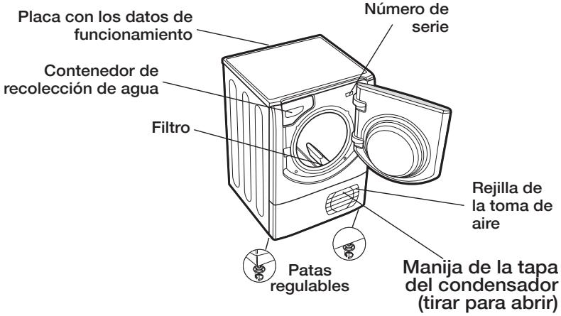 HOTPOINT AQC9CF7 T1 - Descripción de la secadora - 2