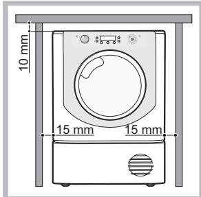 HOTPOINT AQC9CF7 T1 - Where to put your dryer - 1