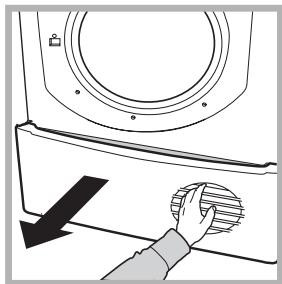 HOTPOINT AQC9CF7 T1 - Condenser unit - You must clean the fluff from the condenser every month! - 1