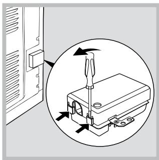 HOTPOINT FH 1039 P 0 IX/HA - Montaggio del cavo di alimentazione - 1