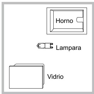 Horno Lampara Vidrio