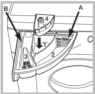 HOTPOINT FMG 1023B EU - Tiroir à produits lessiviels - 1