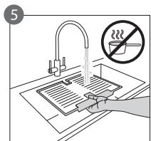 HOTPOINT BCB 7030 E C AA - REINIGUNGSVORGANG FÜR DAS STOP-FROST-ZUBEHÖRTEIL - 5