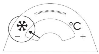 HOTPOINT BCB 7030 E C AA - Inställning av temperaturen - 1