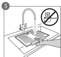 HOTPOINT BCB 7030 E C AA - PROCEDURE DE CURATARE A ACCESORIULUI OPRIRE INGHETARE - 5