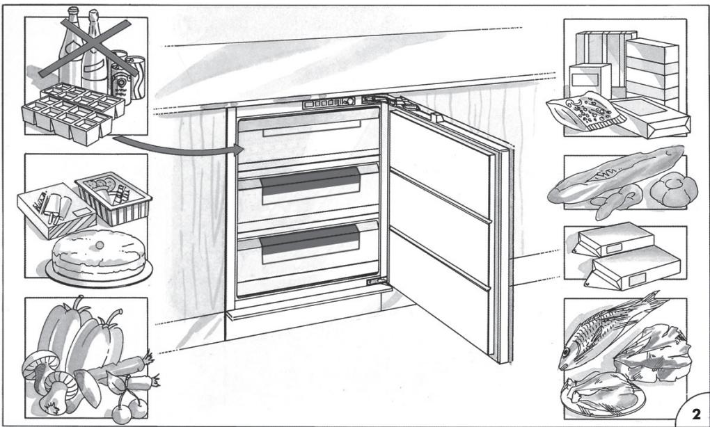 HOTPOINT BCB 7030 E C AA - PAKASTAMINEN (Kuva 2) - 1