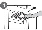 HOTPOINT BCB 7030 E C AA - PROCEDURE TO CLEAN THE STOP FROST ACCESSORY - 4