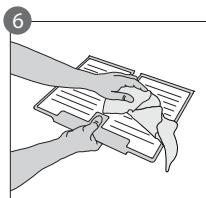 HOTPOINT BCB 7030 E C AA - PROCEDURE TO CLEAN THE STOP FROST ACCESSORY - 6