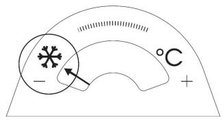 HOTPOINT BCB 7030 E C AA - Temperatuurinstelling - 1