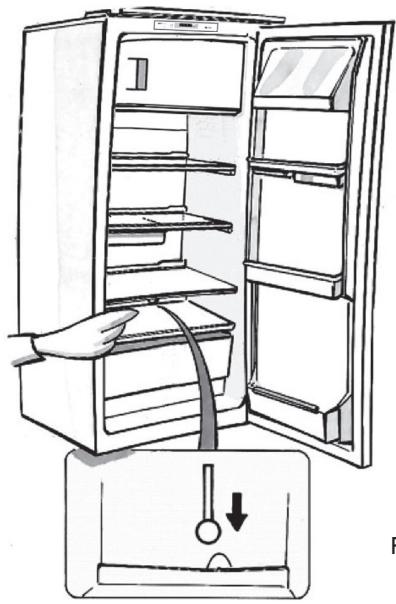 HOTPOINT BCB 7030 E C AA - Ontdooien van hetvak  \*\*\* (indien aanwezig) - 1