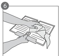 HOTPOINT BCB 7030 E C AA - REINIGUNGSVORGANG FÜR DAS STOP-FROST-ZUBEHÖRTEIL - 6