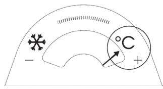 HOTPOINT BCB 7030 E C AA - Ajuste de la Temperatura - 3