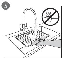 HOTPOINT BCB 7030 E C AA - PROCEDIMIENTO PARA LIMPIAR EL ACCESORIO LIBRE DE ESCARCHA - 5