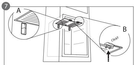 HOTPOINT BCB 7030 E C AA - STOP FROST -LISÄVARUSTEEN PUHDISTAMINEN - 7