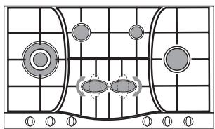 HOTPOINT PHN 962 TS/IX/A - Quelques conseils pratiques pour mieux utiliser les brûleurs centraux “Demi-Poissonnière”\* - 1