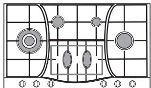 Diagram of a Go board layout with numbered positions and shaded zones for strategic play