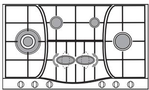 HOTPOINT PHN 962 TS/IX/A - Conselhos práticos para a utilização dos queimadores principais “Semi-Peixeira”\* - 1
