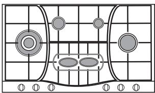 Go board diagram showing a tactical position with marked stones and ovals