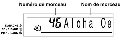 CASIO LK-300TV - Ecouter un morceau de la bibliothèque de morceaux - 5