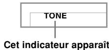 CASIO LK-300TV - Appuyez sur le bouton TONE. - 1