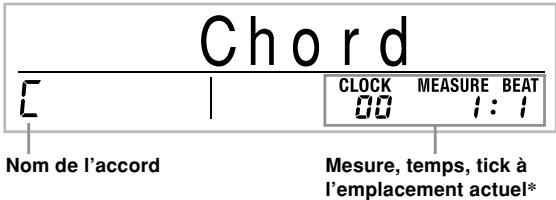 CASIO WK-3300 - Pour enregistrer des accords en utilisant l'enregistrement échelonné - 2