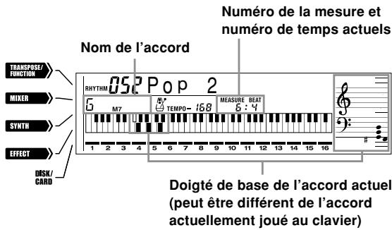 CASIO WK-3300 - Pour utiliser l'accompagnement automatique - 1