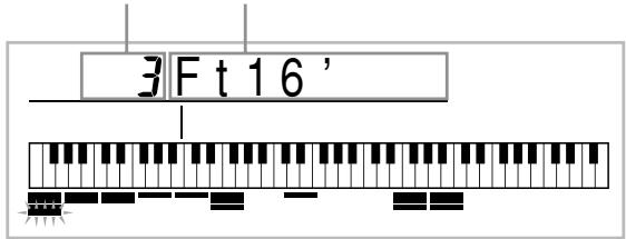 CASIO WK-3300 - Pour éditer une sonorité d'orgue - 1