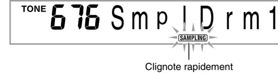 CASIO WK-500 - Édition dessons échantillonnés d'un ensemble de batterie - 1