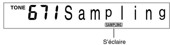 CASIO WK-500 - Pour échantillonner un son - 3